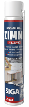 Obrázek SIGA PRO montážní pěna zimní 750 ml