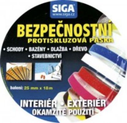 Obrázek PROTISKLUZOVÁ BEZPEČNOSTNÍ páska čirá