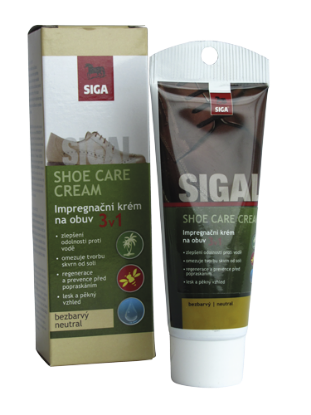 Obrázek SIGAL impregnační krém na obuv bez aplikátoru 50/75ml