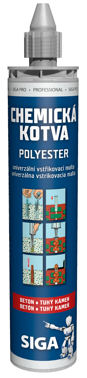 SIGA PRO chemická kotva polyester