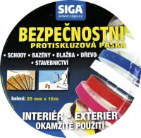 PROTISKLUZOVÁ BEZPEČNOSTNÍ páska čirá
