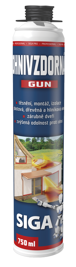SIGA PRO ohnivzdorná 750 ml pistolová