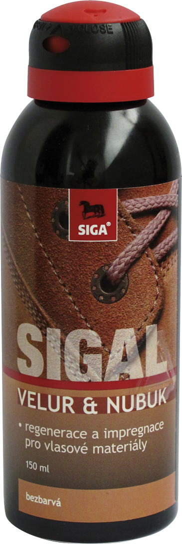 SIGAL velur nubuk sprej 150ml